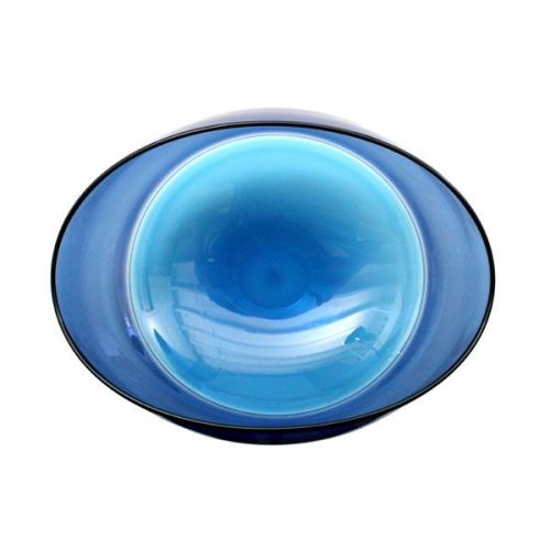 Oval Encalmo Bowl | medium | turquoise & steel