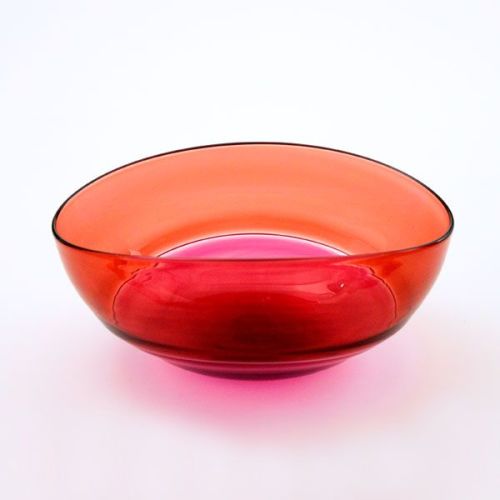 Oval Encalmo Bowl | medium | antique rose & peach