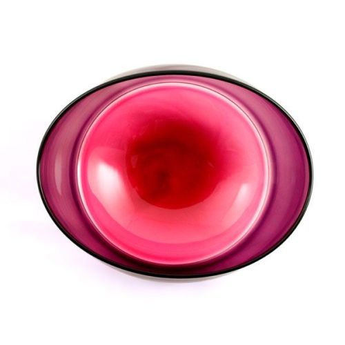 Oval Encalmo Bowl | medium | antique rose & purple