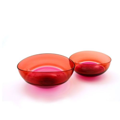 Oval Encalmo Bowl | medium | antique rose & peach