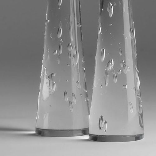 Zephyr Candlesticks | small pair