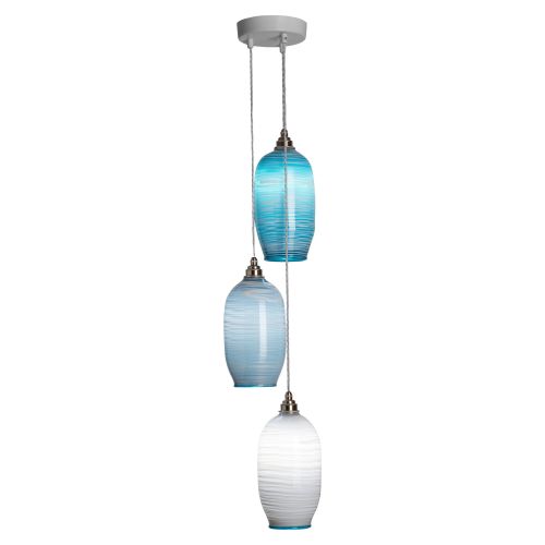 Beehive Pendants | Mixed colours triple