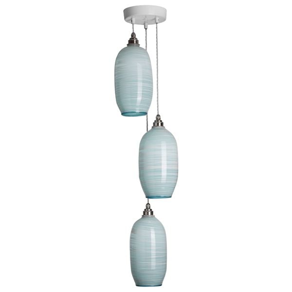 Beehive Pendants | celadon triple