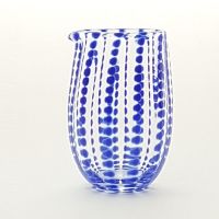 Spotty Jug | dark blue