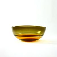 Oval Encalmo Bowl | small | amber & olive