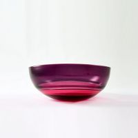 Oval Encalmo Bowl | small | antique rose & purple