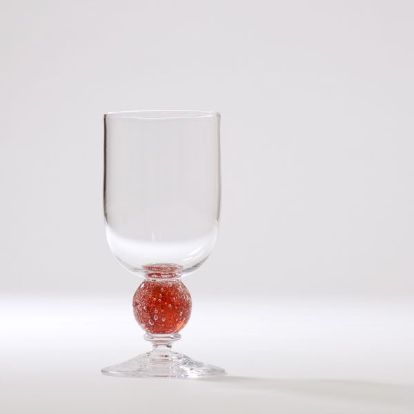 <!-- 007 -->Stellar Wine Glass | peach