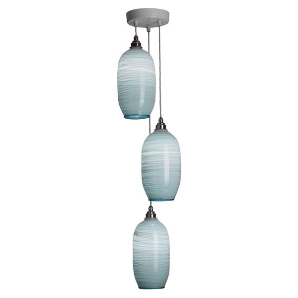 Beehive Pendant Triple | celadon (ask to see colour sample before ordering)
