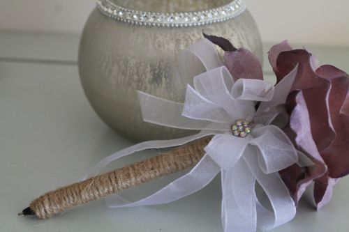 Lilac Flower Pen