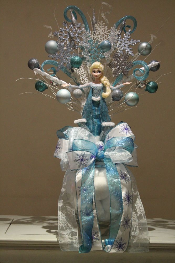 Winter Wonderland Snow Queen Luxury Christmas Tree Topper