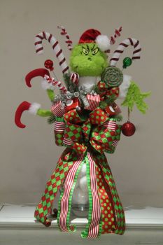 Grinch Christmas Tree Topper