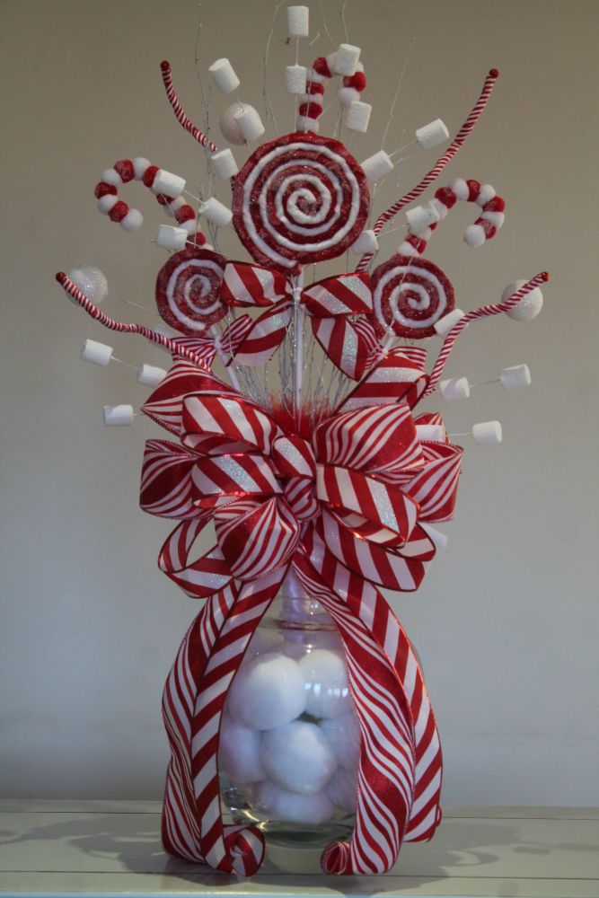 Candy Christmas Tree Topper