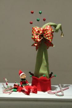 Elf Hat Christmas Tree Topper