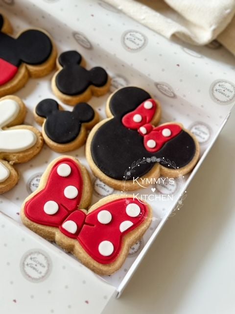 Mickey & Minnie Mouse Themed Shortbread Set