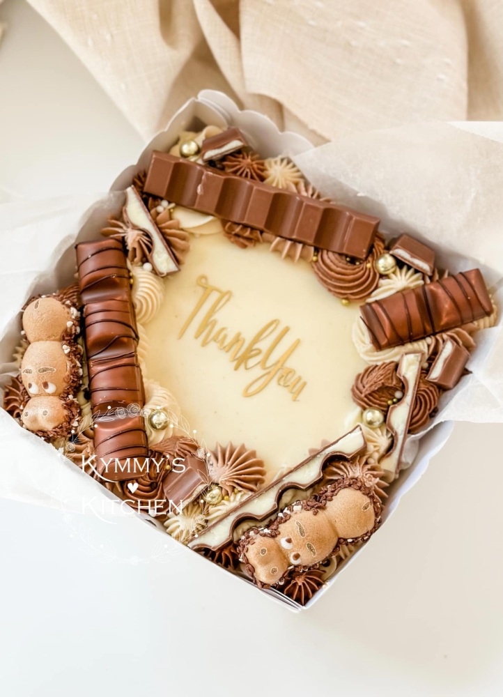 Chocolate Topped Sheet Cake - COLLECTION ONLY - Minimum 72 Hour Turnaround