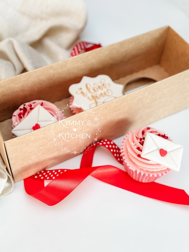 Love Letter Cupcake Trio - COLLECTION ONLY