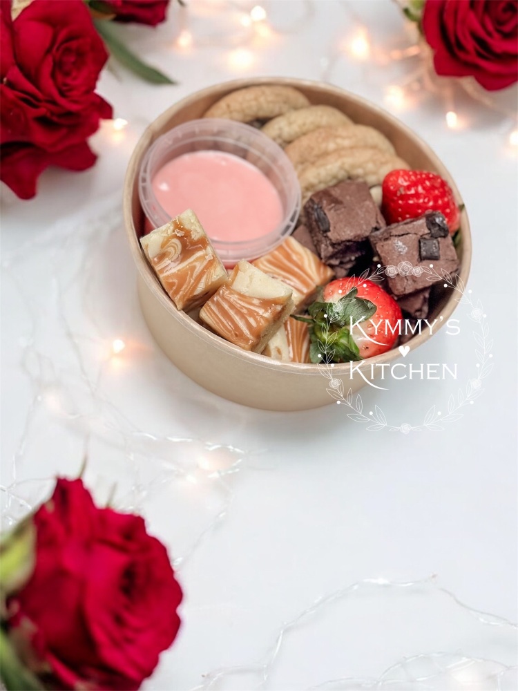 Valentine's Dipping Bowl For Two - COLLECTION ONLY
