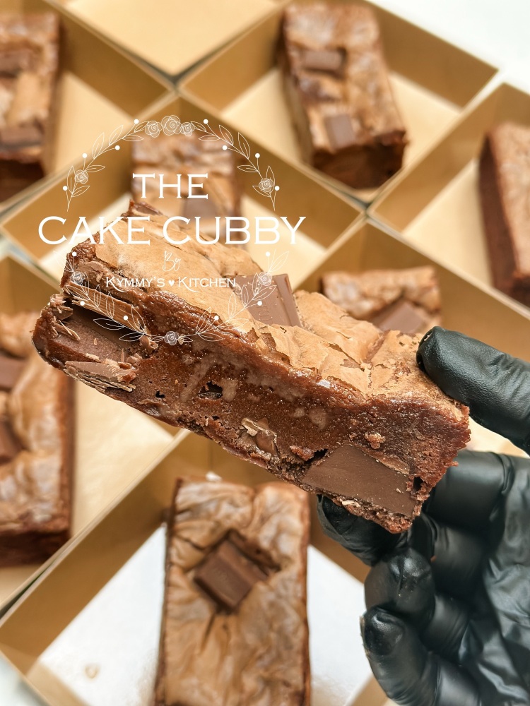 Yorkie Brownie Slice