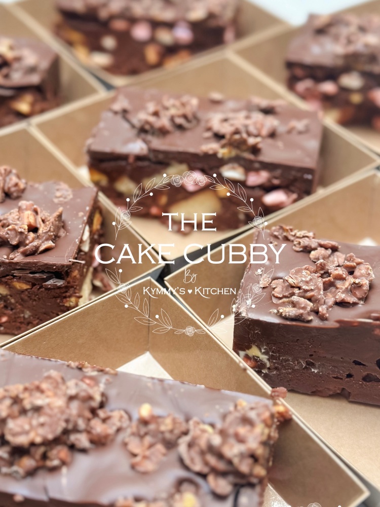 Crunchie Rocky Road Slice