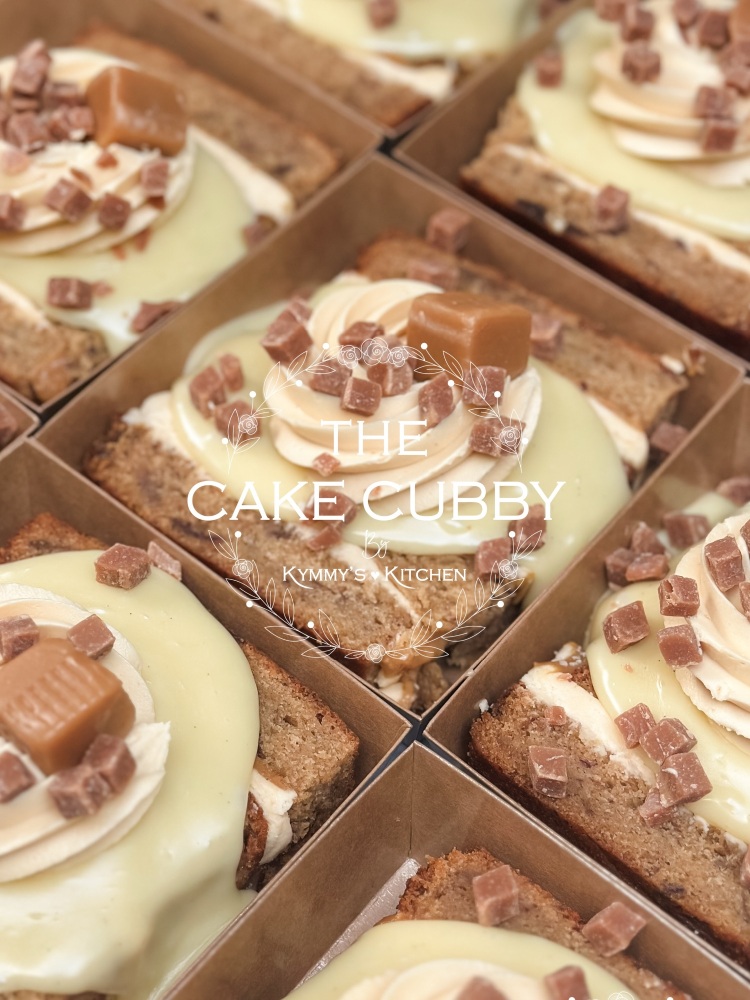 Deluxe Sticky Toffee Cake Slice