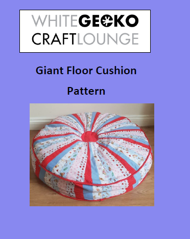 The Giant Floor Cushion Pattern - paper copy