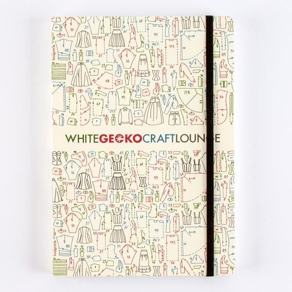 'TakeNoteBooks' Quilting Notebooks Cream