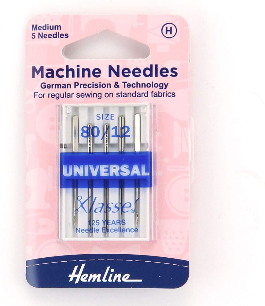 Hemline Machine Needles Universal Size - 90/14