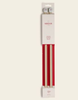 Sirdar Anodised Aluminium Knitting Needles 40cm/12.00mm