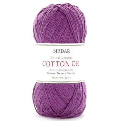 Sirdar - Cotton DK - 100g - 512 Violet