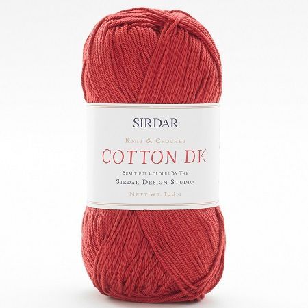 Sirdar - Cotton DK - 100g - 539 Terracotta