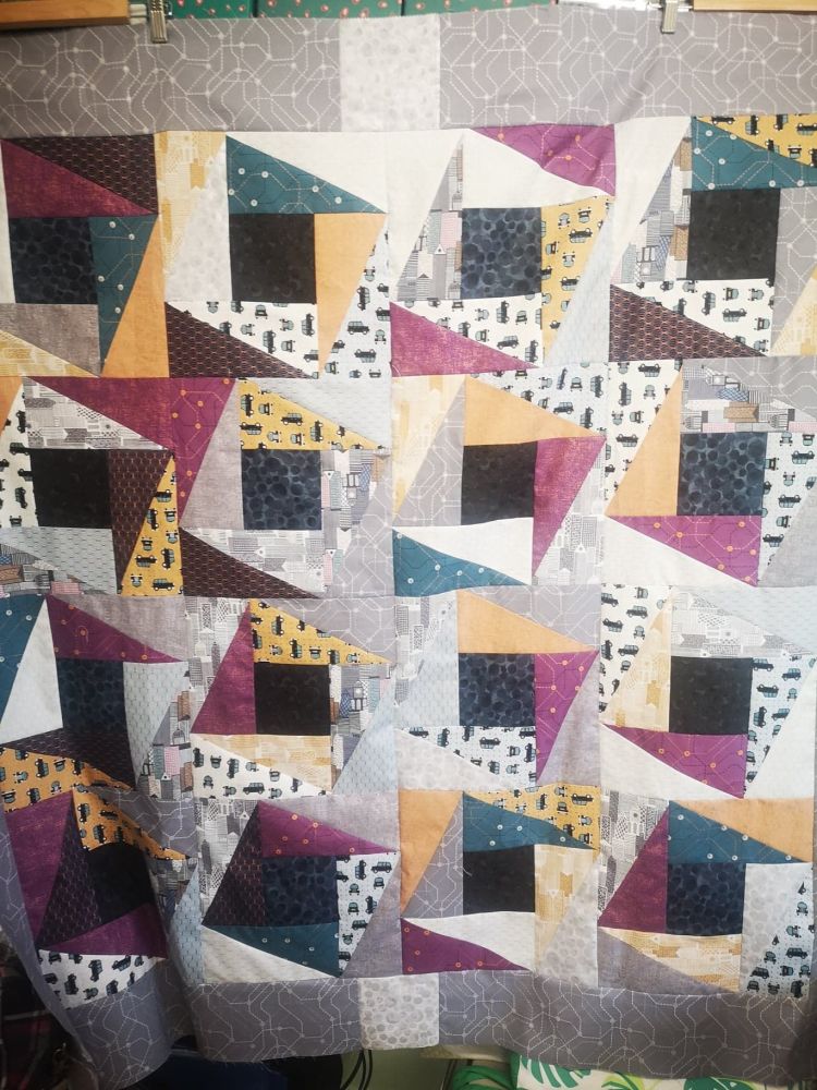 The HRT ( half rectangle triangle) Quilt Pattern