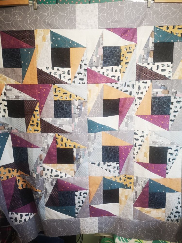 The HRT Half Rectangle Triangle Quilt Pattern