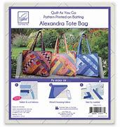 June Tailor Quilt As You Go Totes - Alexandra on Wadding