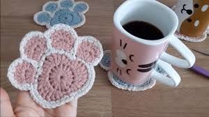 Crochet Paw Print Pattern