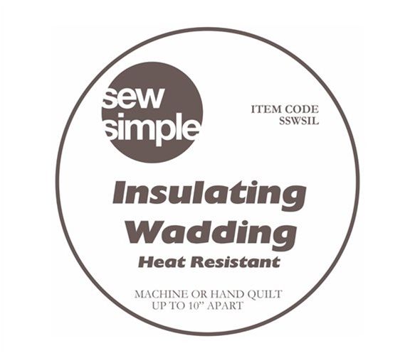 Sew Simple Insulating Heat Resistant Wadding