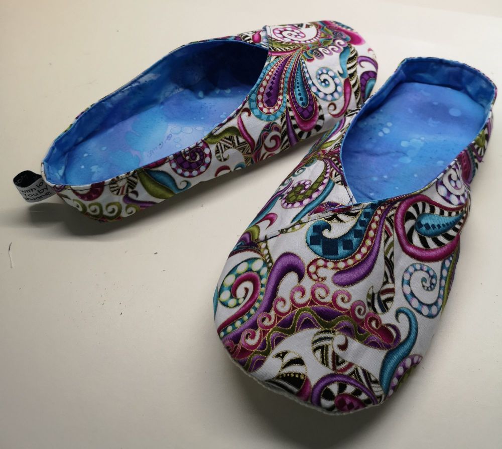 Juliette Slippers Pattern and Template