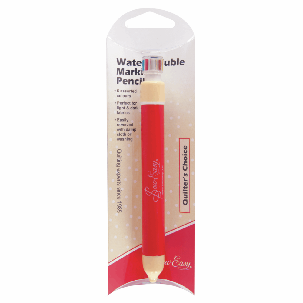 Water Soluble Marking Pencil - 6 colours