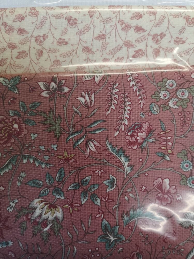 Juliette Slippers Kit - Pattern, Template and fabrics - Regency Romance