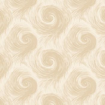 Henry Glass 108" wide - Brezzy cream & taupe