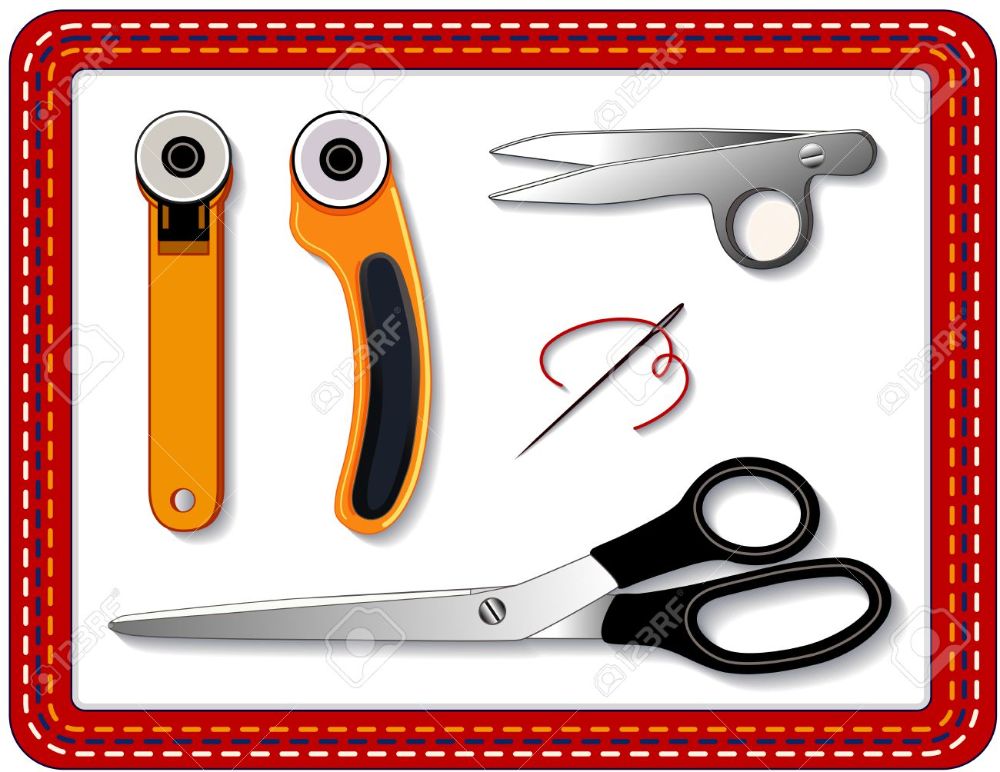 Scissors, Rotary Cutters & Blades