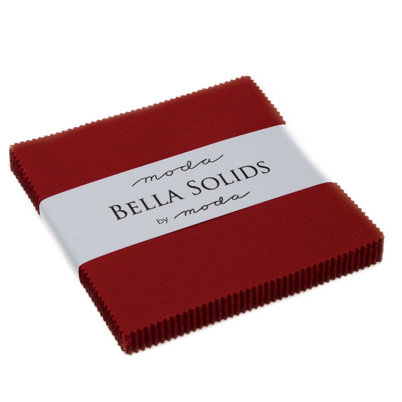 Moda Bella Solids Charm Pack - Country Red MCS9900 17