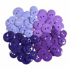Trimits Waterfall Buttons - Purples