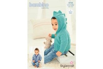 Stylecraft Bambino Knitting Pattern - 9758