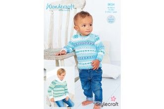 Stylecraft Bambino Knitting Pattern - 9634
