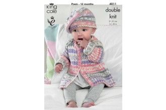 King Cole Knitting Pattern - 4011
