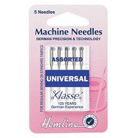 Hemline Machine Needles Universal Size - 80/12