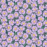 Makower Summer Garden - Daisies Lilac