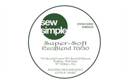 Wadding Super Soft Eco Blend 70/30