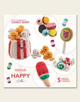 Sirdar Happy Chenille Book -Candy Shop  book 15