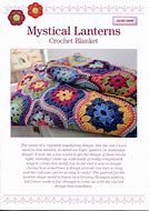 Mystical Lanterns Crochet Blanket Pattern by Janie Crow 